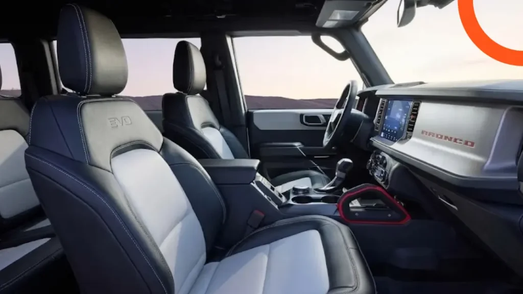 2026 Ford Bronco interior design
