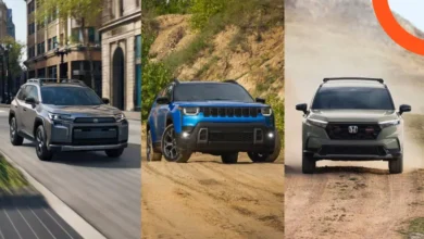 مقارنة شاملة تويوتا RAV4 الهجينة 2026 في مواجهة جيب شيروكي 2026 وهوندا CR‑V 2026