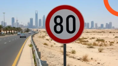 جدول مخالفات السرعة 80 في السعودية