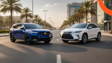 مقارنة شاملة بين لكزس RX 2025 وأكيورا MDX 2025