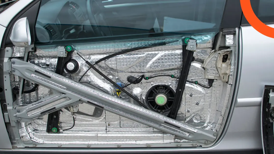 Sound insulation for cars