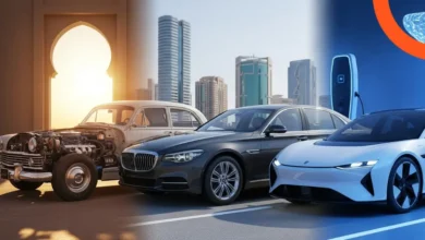 السيارات ما بين الماضي والحاضر والمستقبل