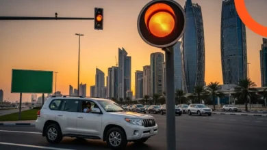 هل تعتبر الإشارة البرتقالية مخالفة في السعودية؟