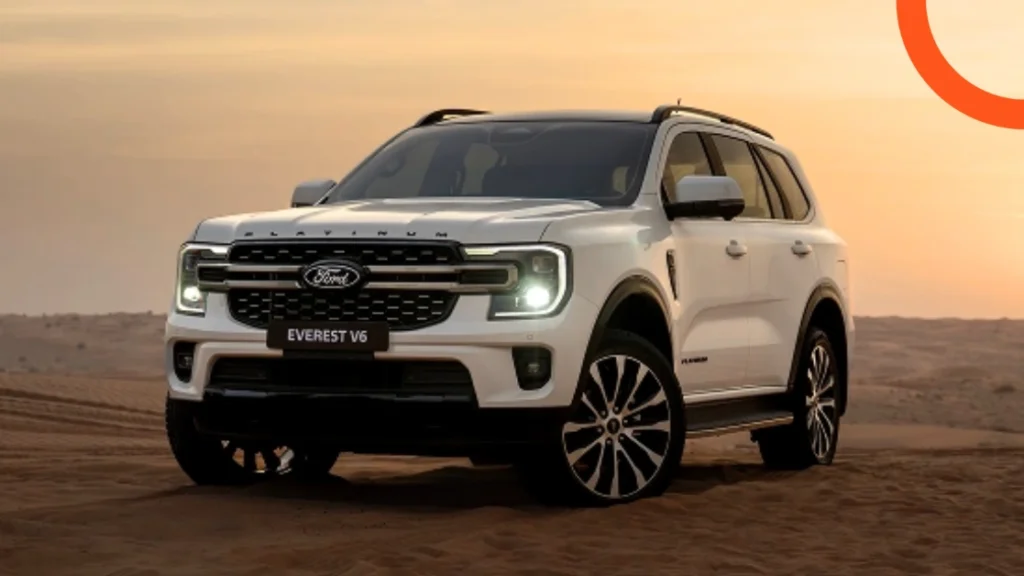 Exterior design of the 2026 Ford Everest