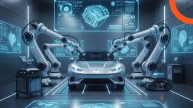 ورشة صيانة السيارات