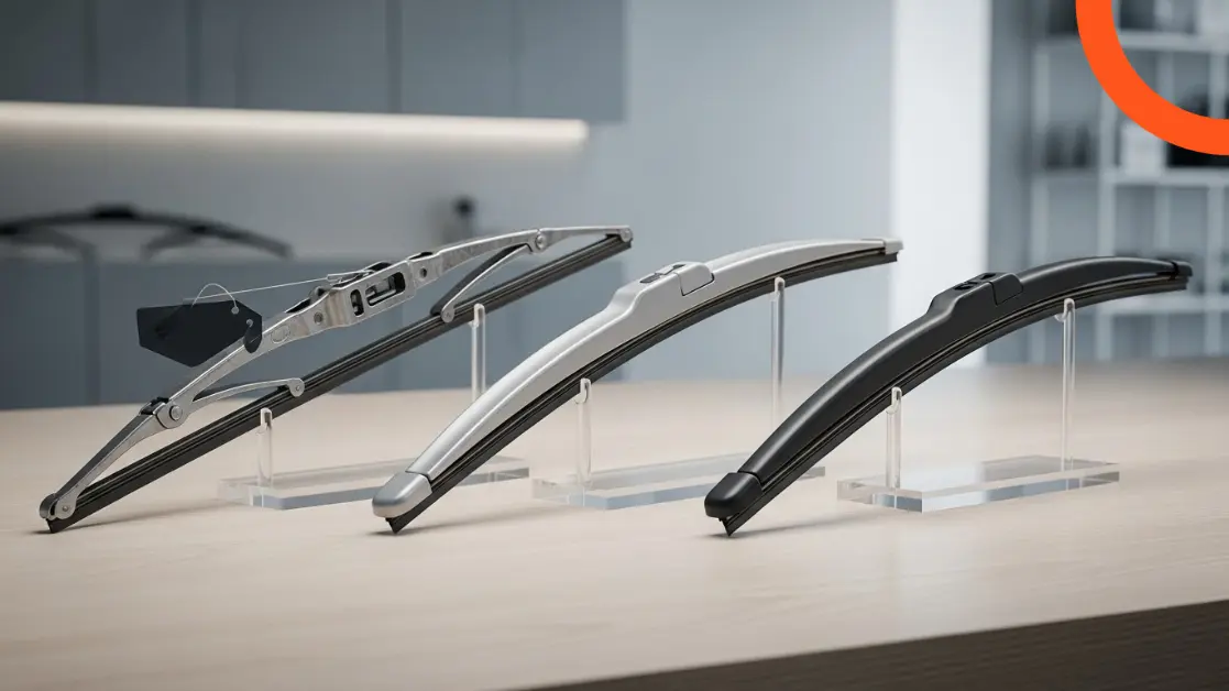 مكونات وأنواع مسّاحات الزجاج