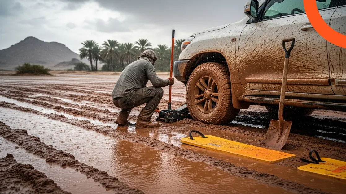 أهم أدوات الطوارئ في السيارة بفصل الشتاء