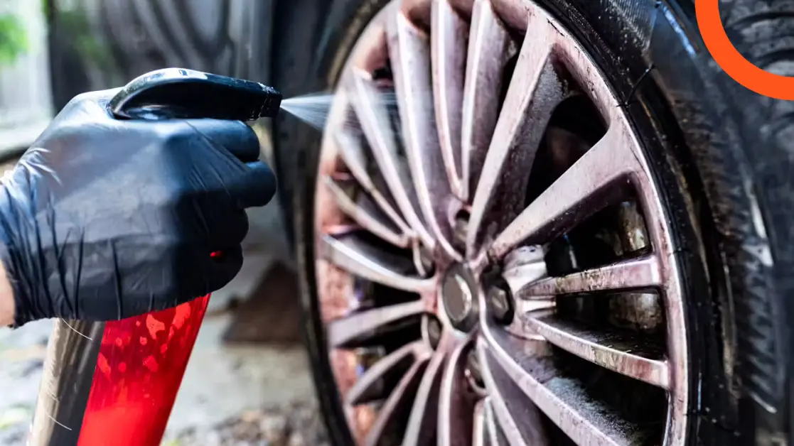 تنظيف الإطارات من الأتربة والأملاح