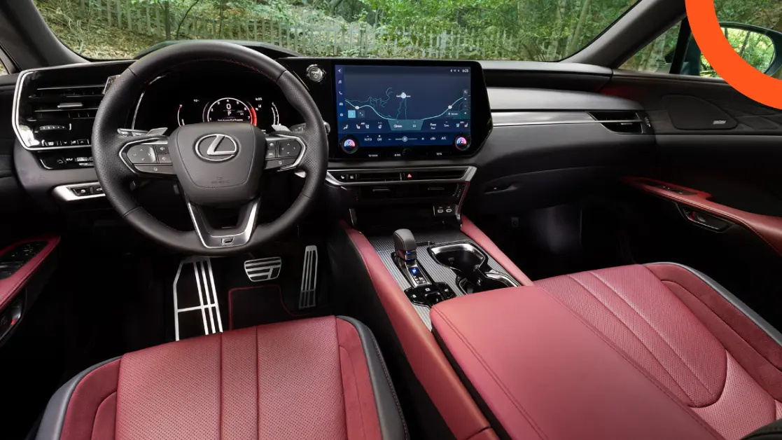 لكزس RX 2025 المقصورة