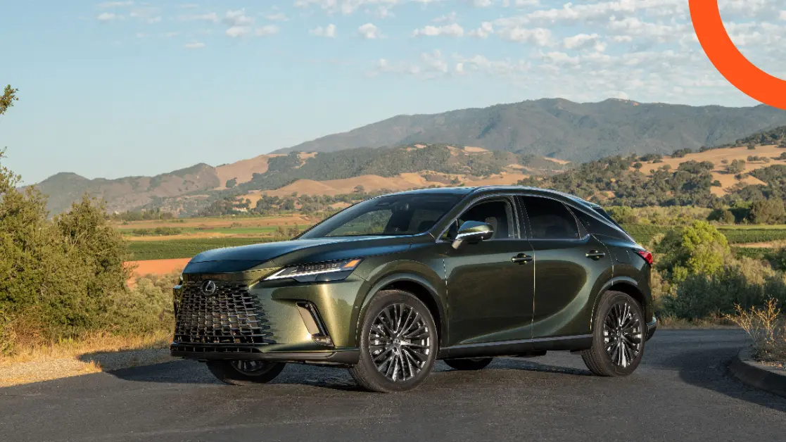 التصميم الخارجي لكزس RX 2025