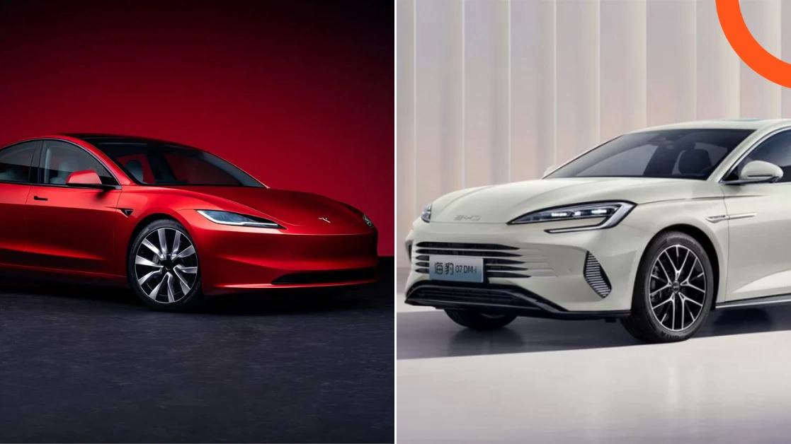 مقارنة تسلا موديل 3 مع BYD Seal – نطاق الشحن والأداء