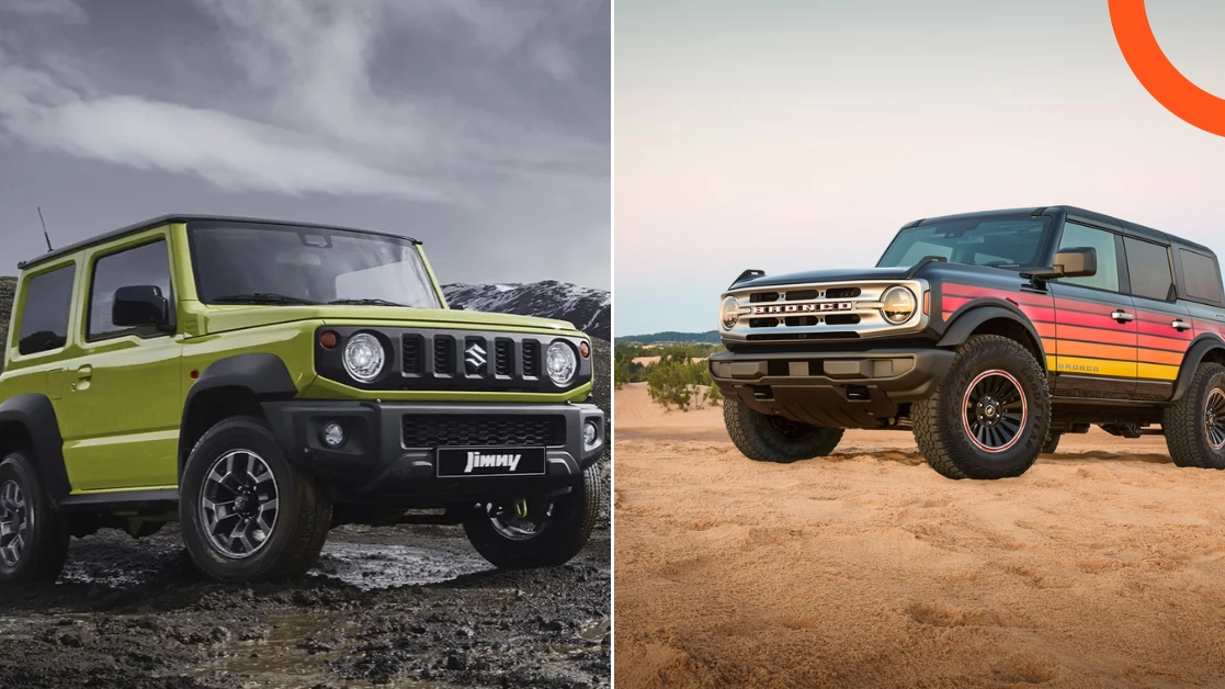 فورد برونكو وسوزوكي جيمني