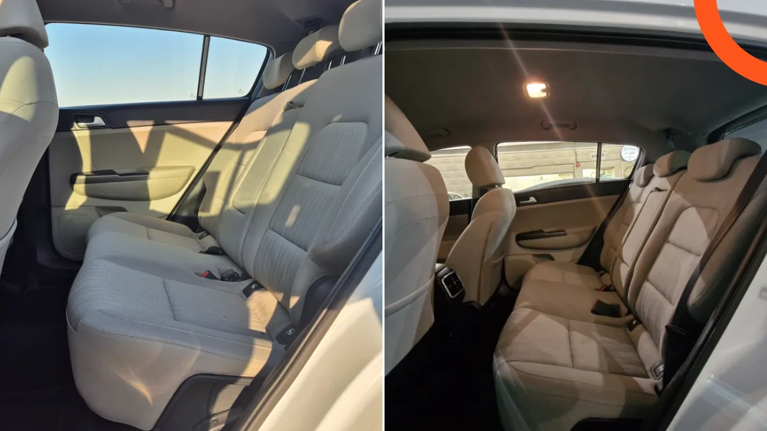 كيا سبورتاج 2021 و 2020 من حيث الفئات 