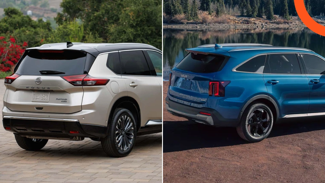 نيسان اكس تريل وكيا سورينتو