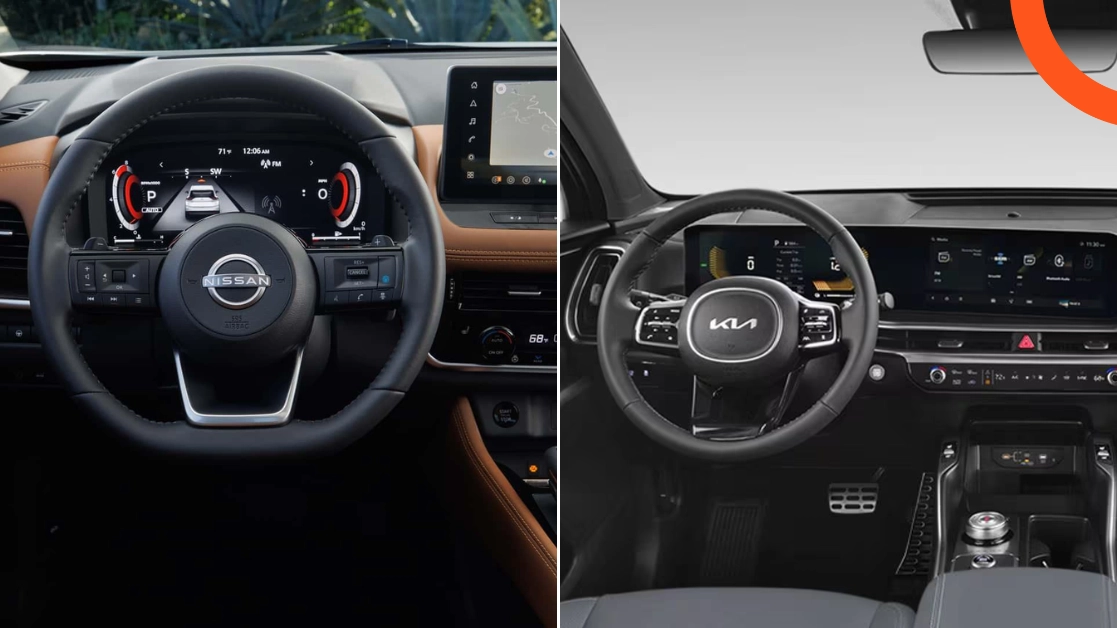 نيسان اكس تريل وكيا سورينتو