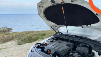 غطاء محرك السيارة