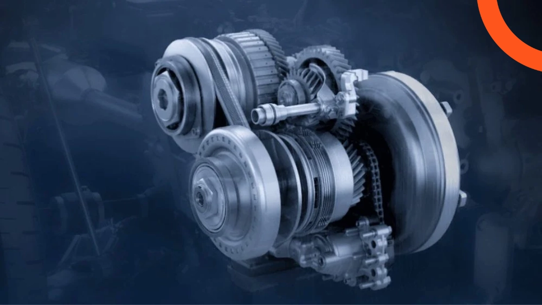 مبدأ عمل قير CVT