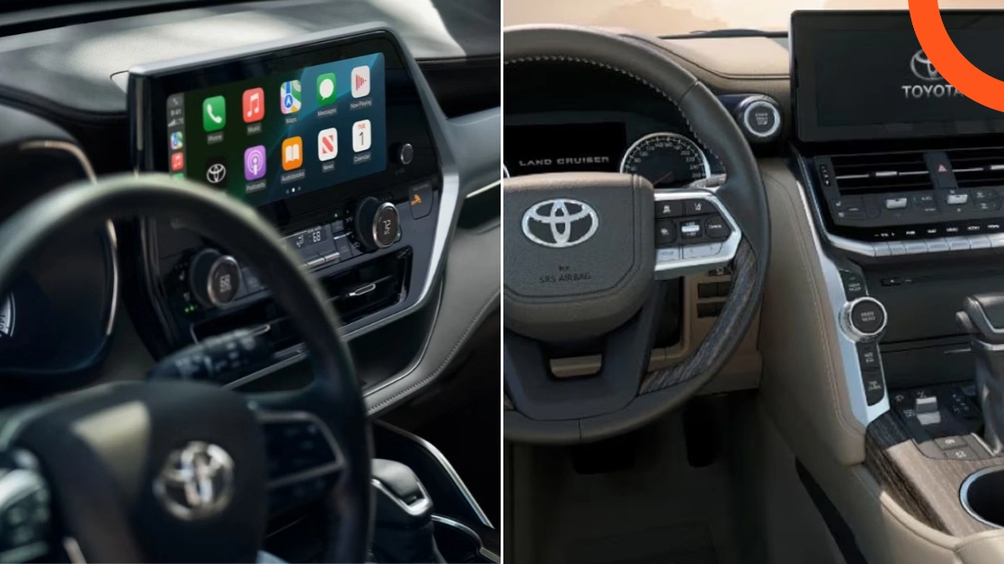 مقارنة بين تويوتا لاندكروزر وتويوتا هايلاندر لعام 2026 (4)