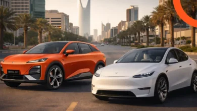 مقارنة شانجان ديبال S07 مع تسلا موديل Y في السعودية