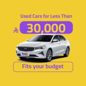Used Cars for Less Than 30000 SAR