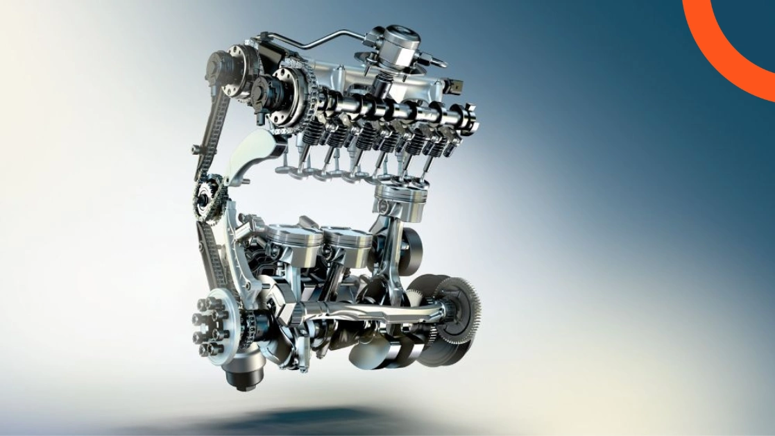 تقسيمة محرك 4 سلندر بنزين