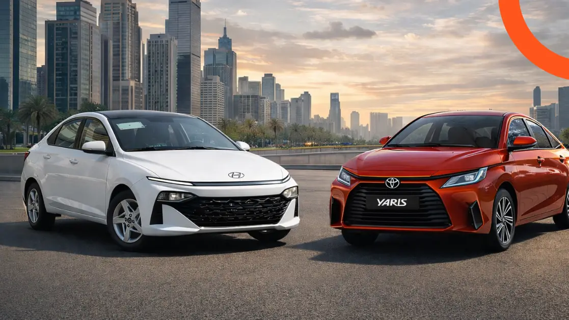 مقارنة تويوتا يارس 2026 vs هيونداي أكسنت 2026