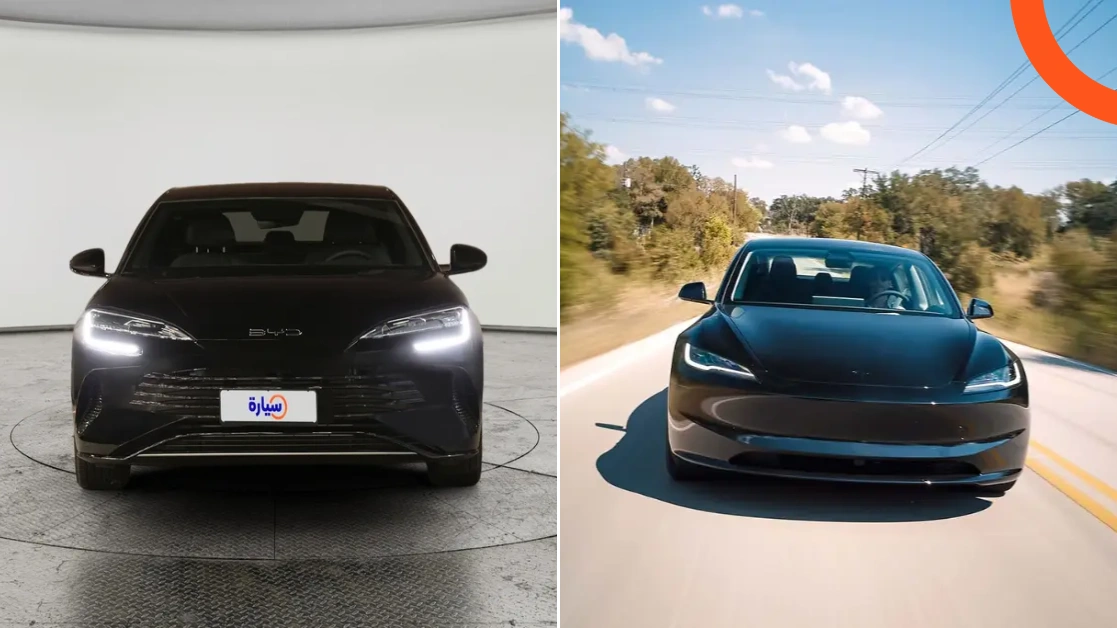 مقارنة شاملة: بي واي دي سيل 2026 vs تسلا موديل 3 2026