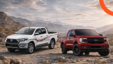 مقارنة شاملة تويوتا هايلكس 2026 vs فورد رينجر 2026