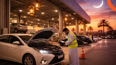 دوام الفحص الدوري للسيارات في رمضان