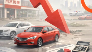 تراجع حاد في سوق السيارات الصيني خسارة ثلث المبيعات خلال فبراير