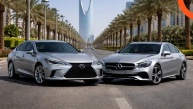 لكزس ES vs مرسيدس E200 2026 مقارنة شاملة