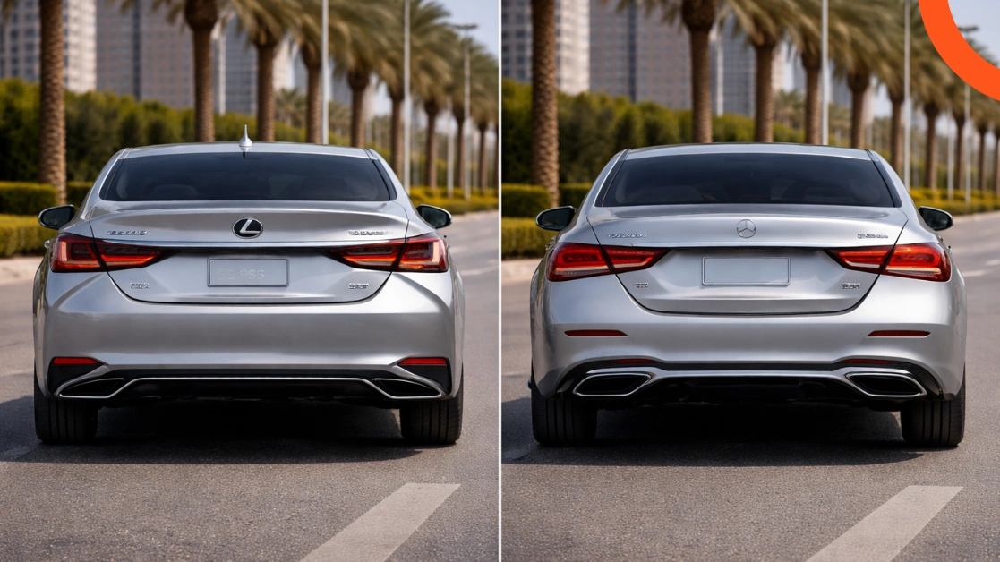 لكزس ES vs مرسيدس E200 2026 مقارنة شاملة