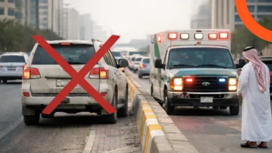 القيادة على أكتاف الطريق والأرصفة