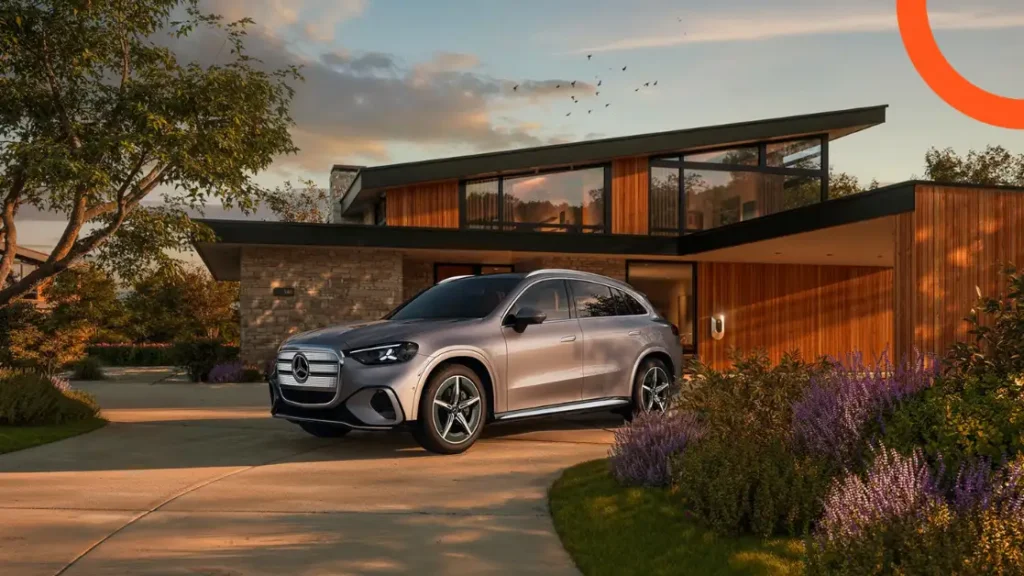 Exterior design of the 2027 Mercedes GLC 400 Electric
