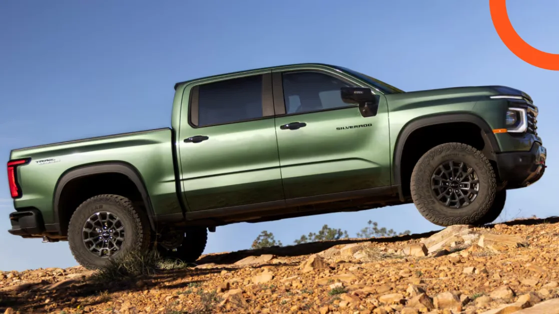 Exterior design of the 2027 Chevrolet Silverado