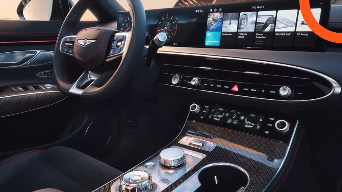 Genesis GV70 2027 technology and comfort
