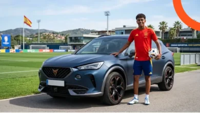 سيارات لامين يامال لاعب المنتخب الإسباني