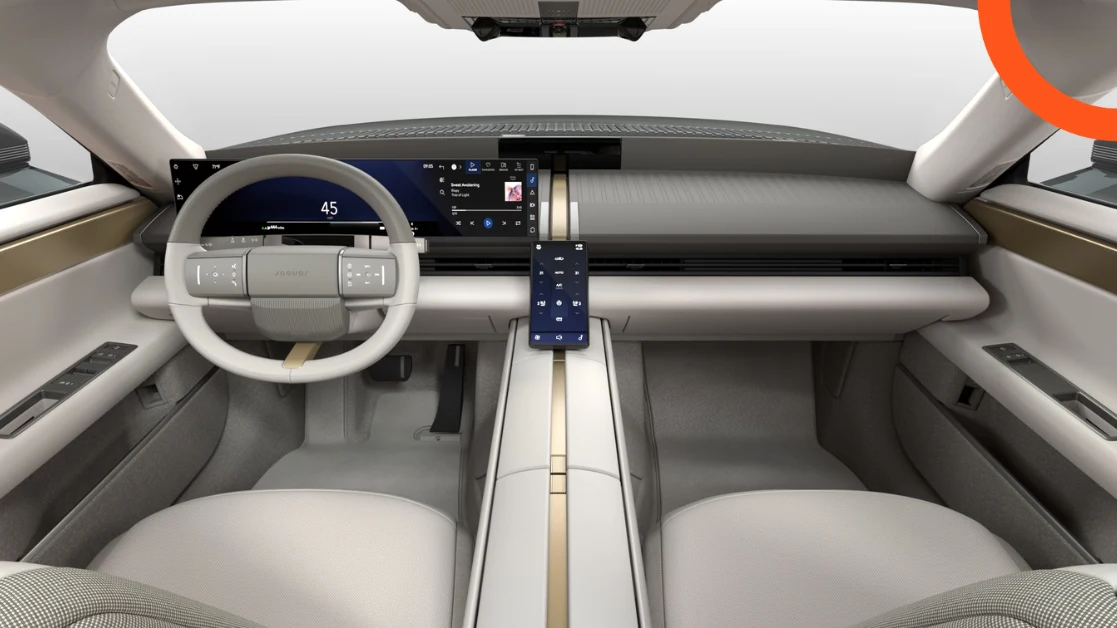Jaguar Type 01 interior