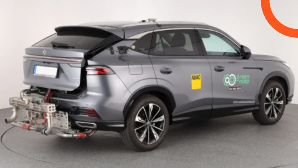 ام جي HS تسجل تقييم 1.5 نجمة في اختبارات Green NCAP للاستدامة