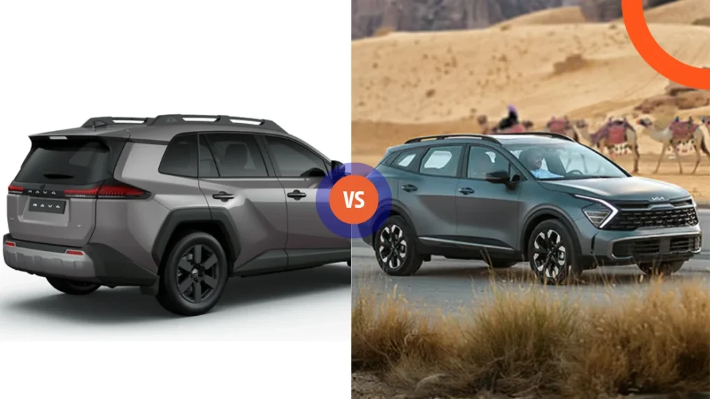 تويوتا RAV4 2026 وكيا سبورتاج 2026