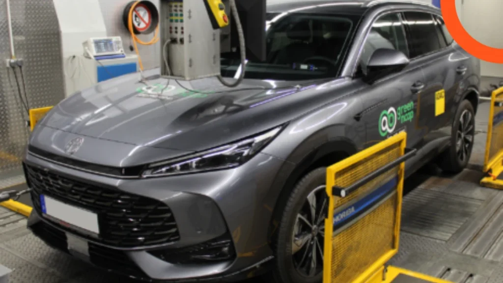 ام جي HS تسجل تقييم 1.5 نجمة في اختبارات Green NCAP للاستدامة