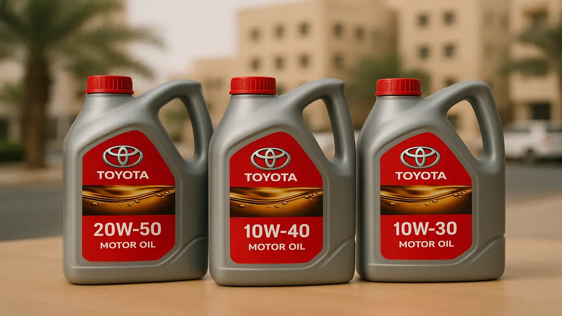 زيوت تويوتا 20w50، 10w40، 10w30