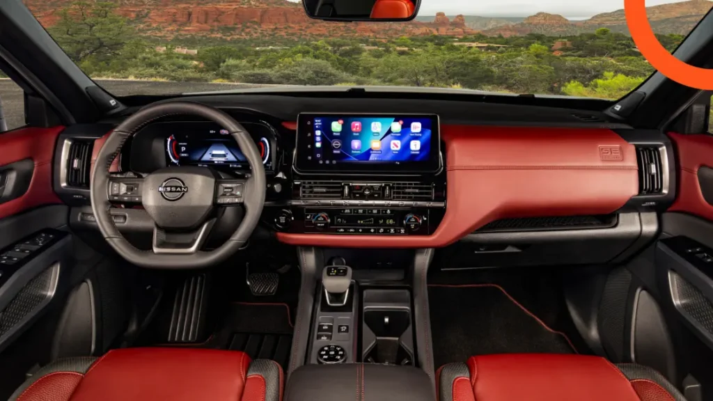 Technology and comfort in the 2027 Nissan Pathfinder