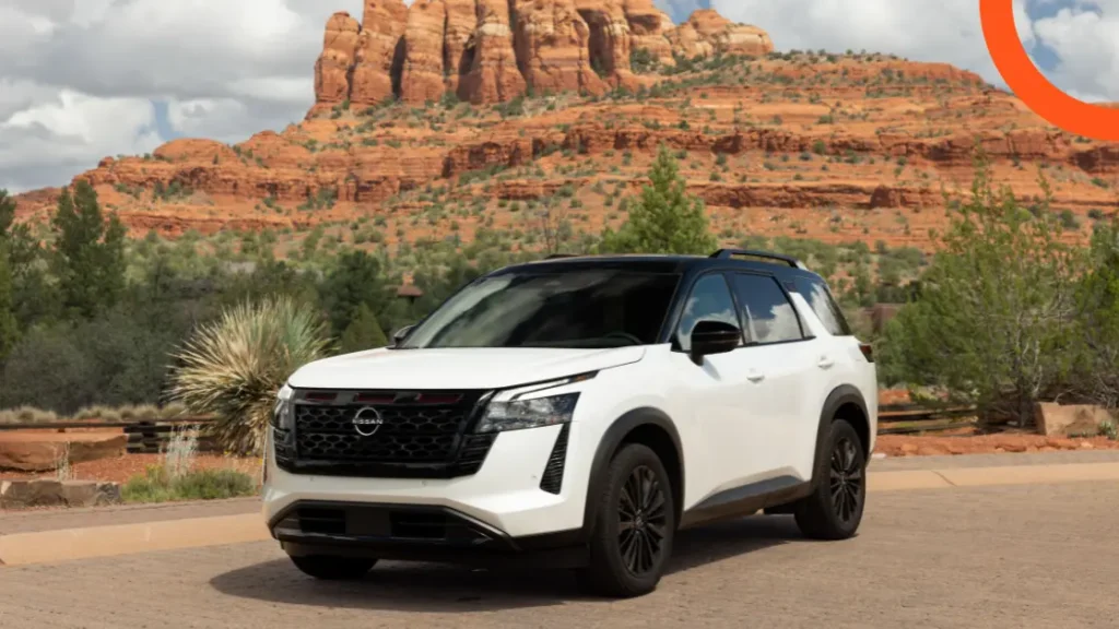 Exterior design of the 2027 Nissan Pathfinder