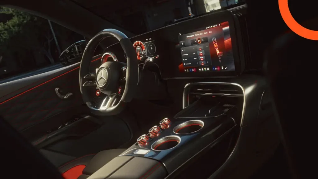 التكنولوجيا والترفيه مرسيدس AMG GT 2028